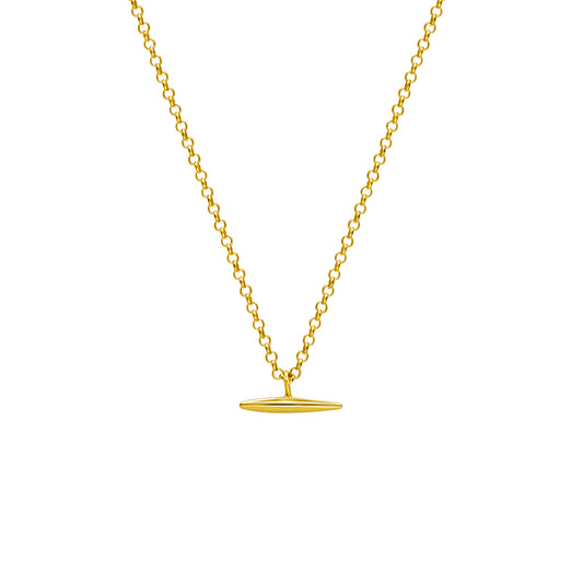 The Bar Necklace Gold