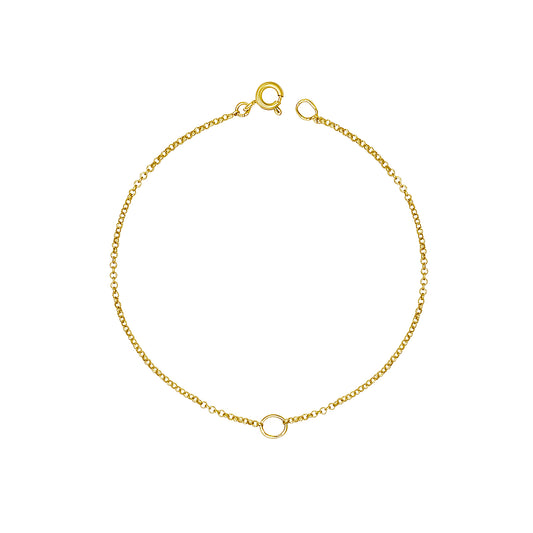 The Circle Gold Bracelet