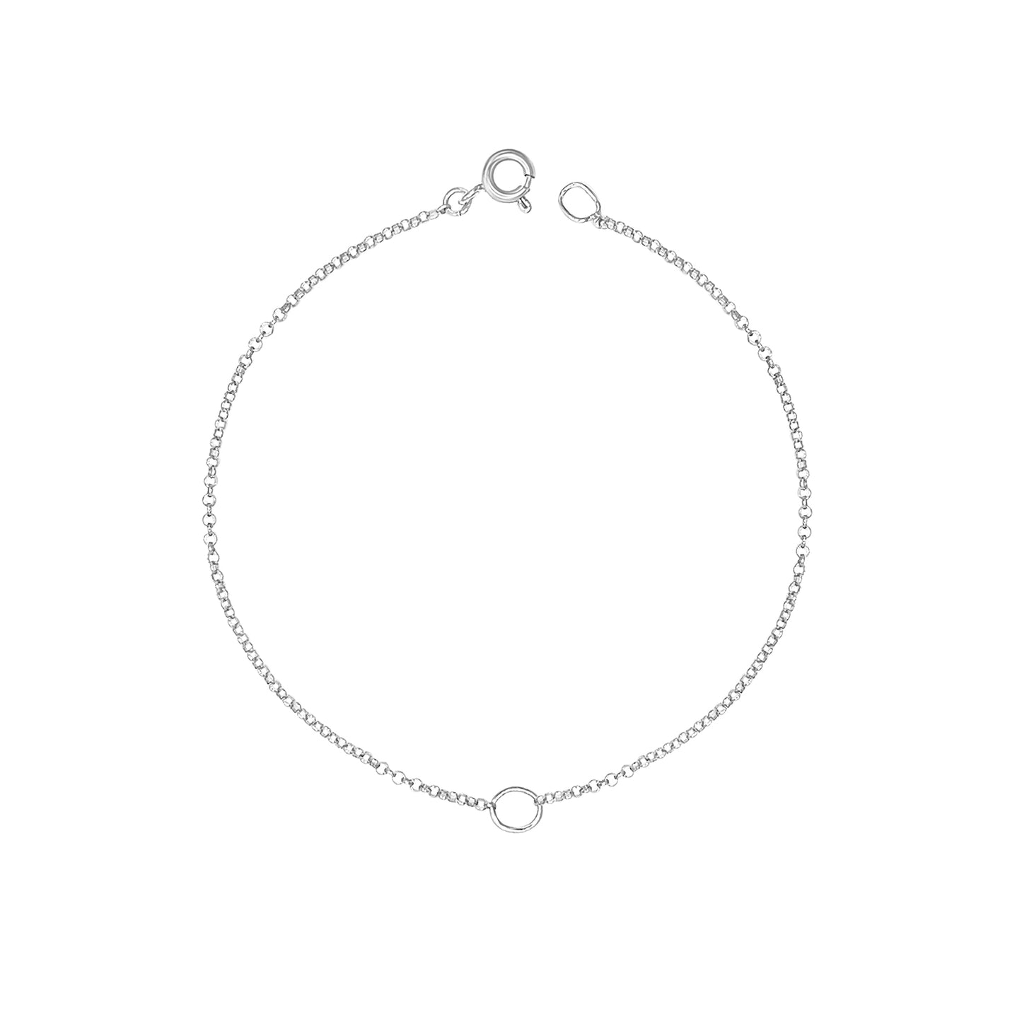 The Circle Silver Bracelet