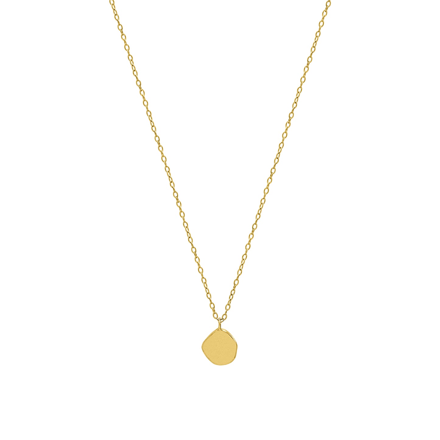 Freya Gold Pendant Necklace