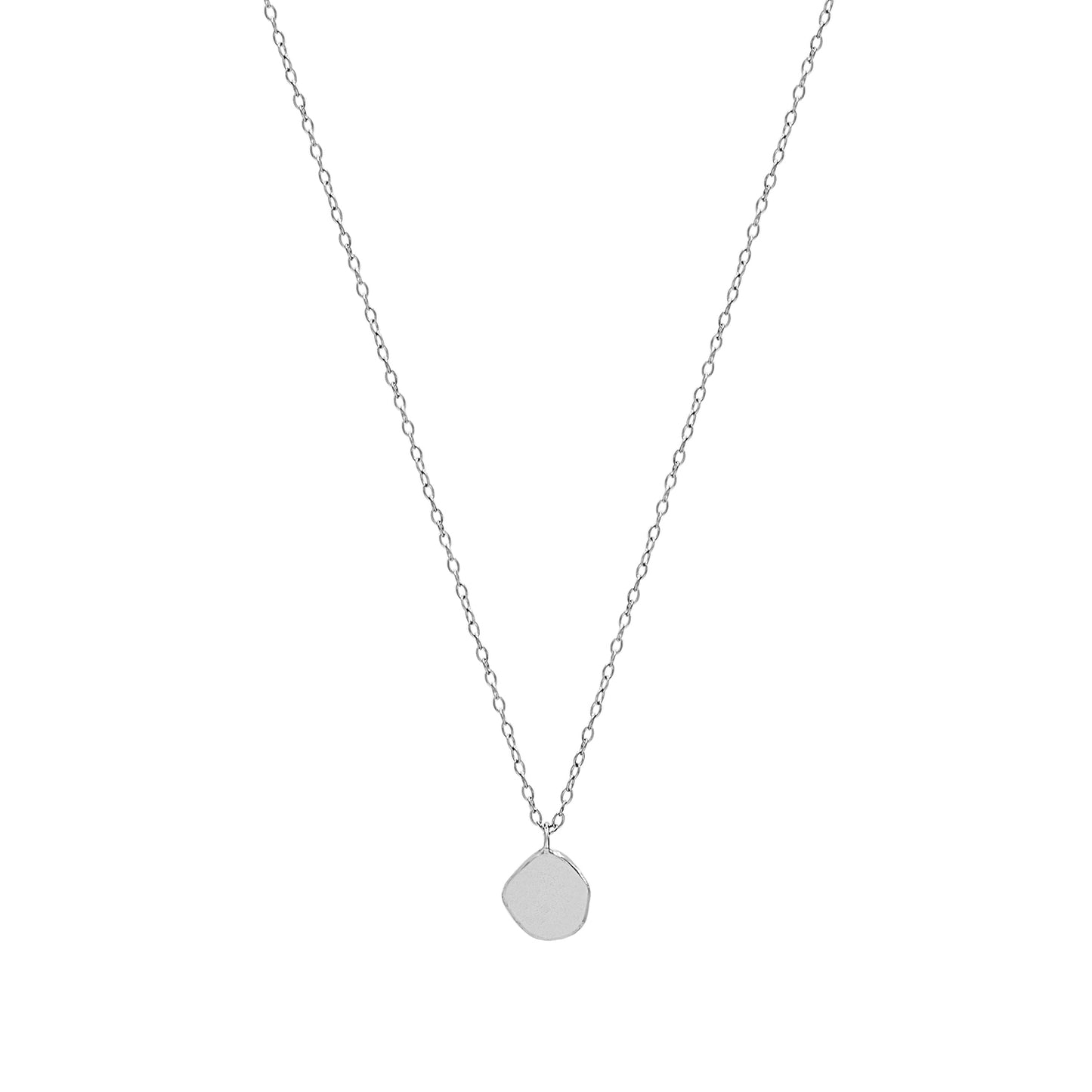 Freya Silver Pendant Necklace