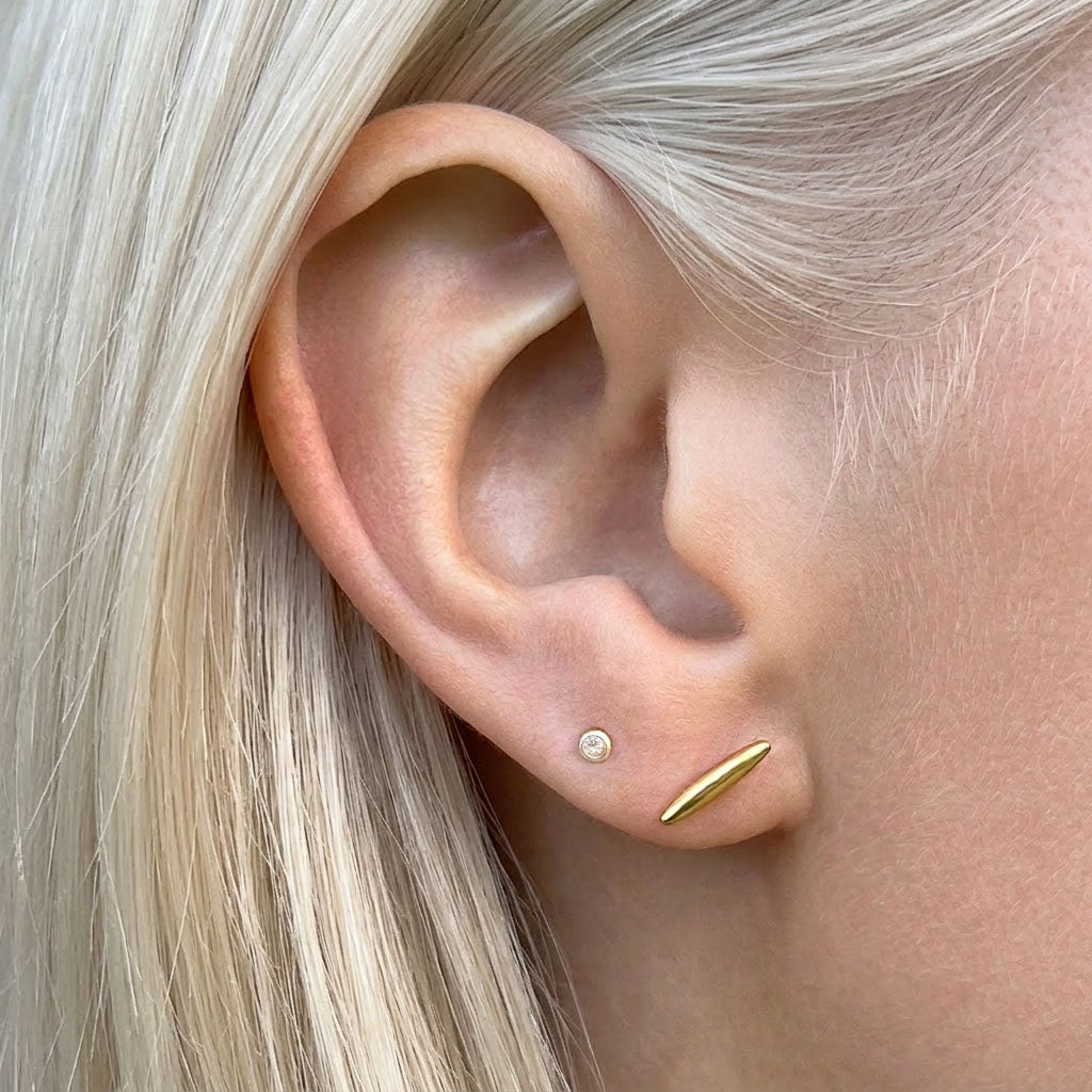 Rosa Tiny Lab Diamond Studs
