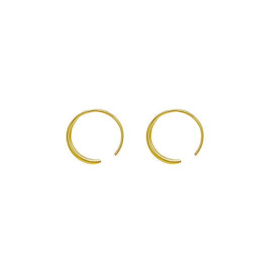 The Endless Gold Hoop