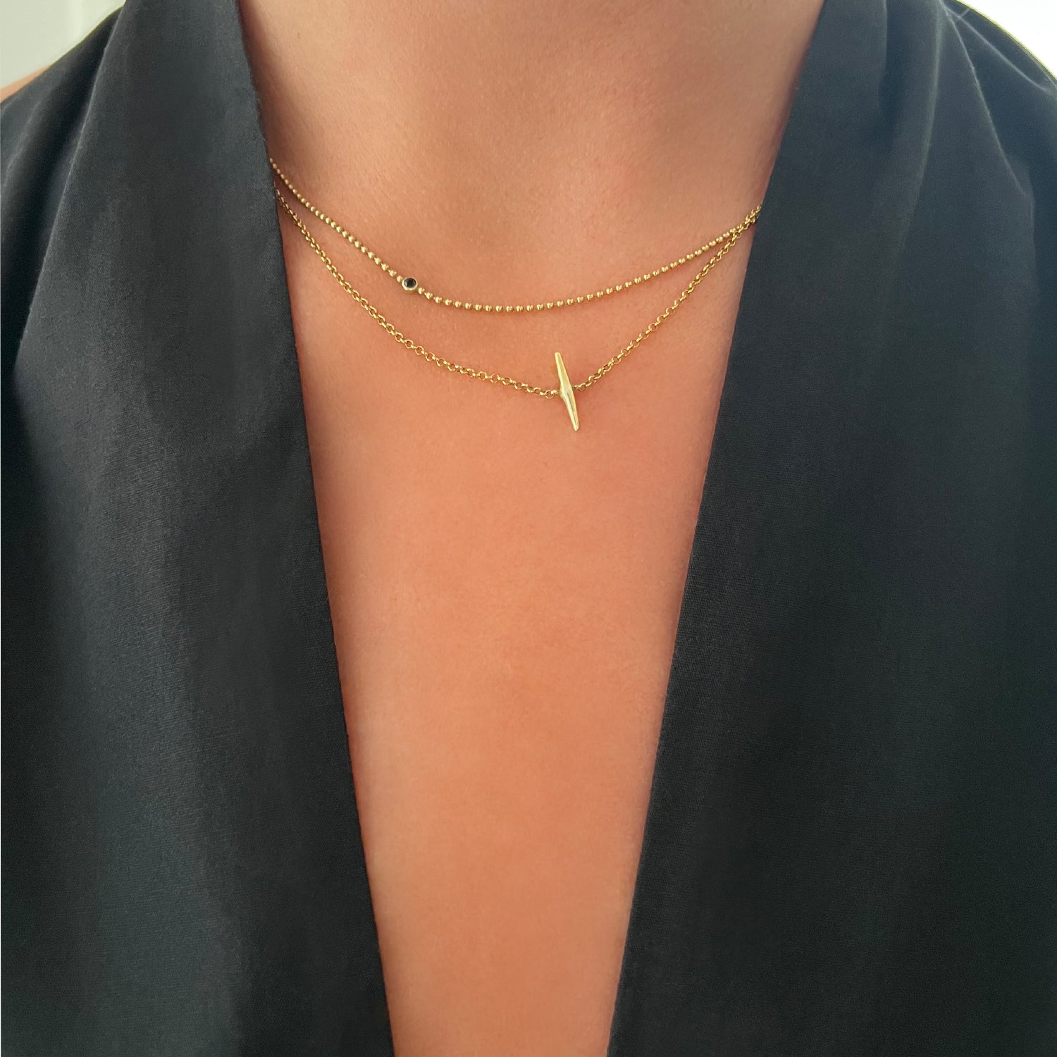 gold vermeil chain necklace