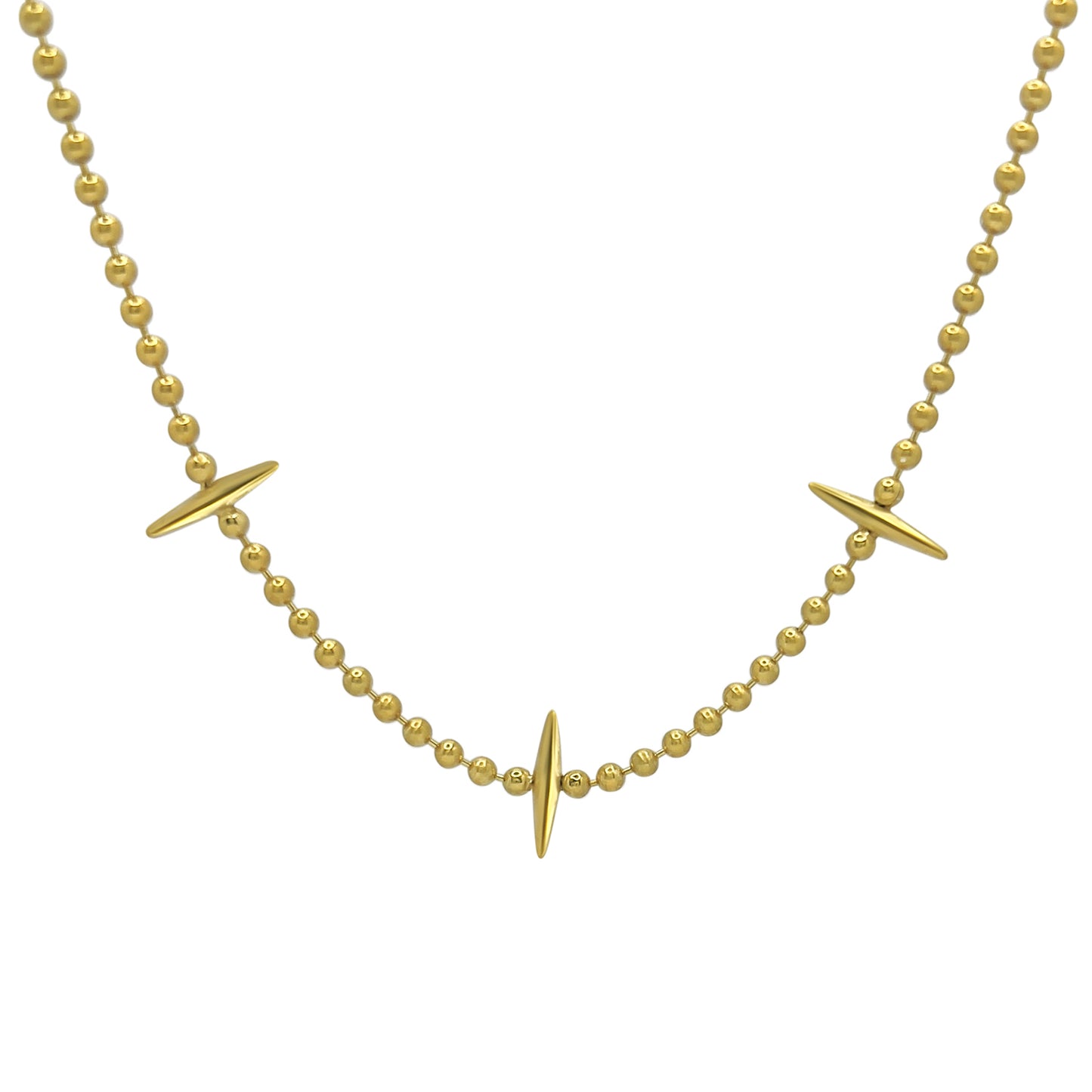 The Spike Trio Necklace