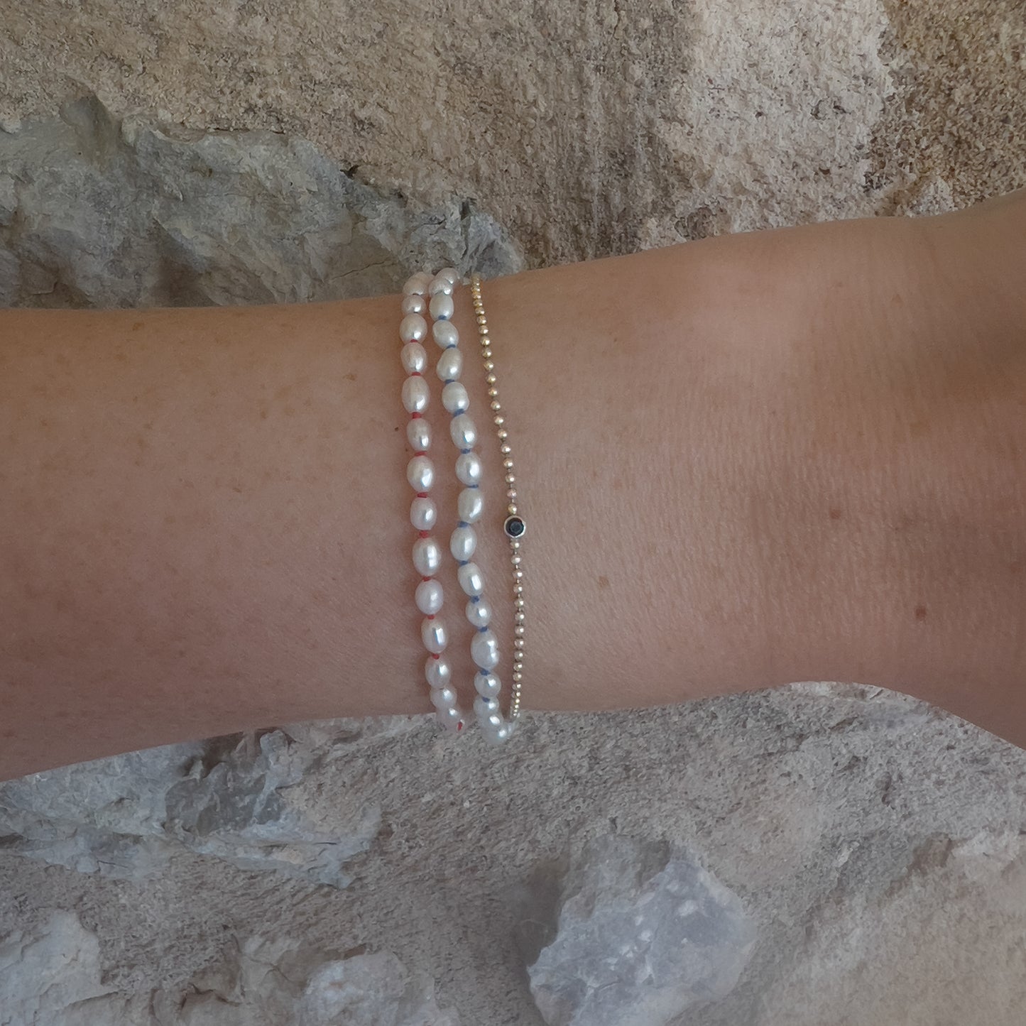 tiny freshwater pearl bracelets